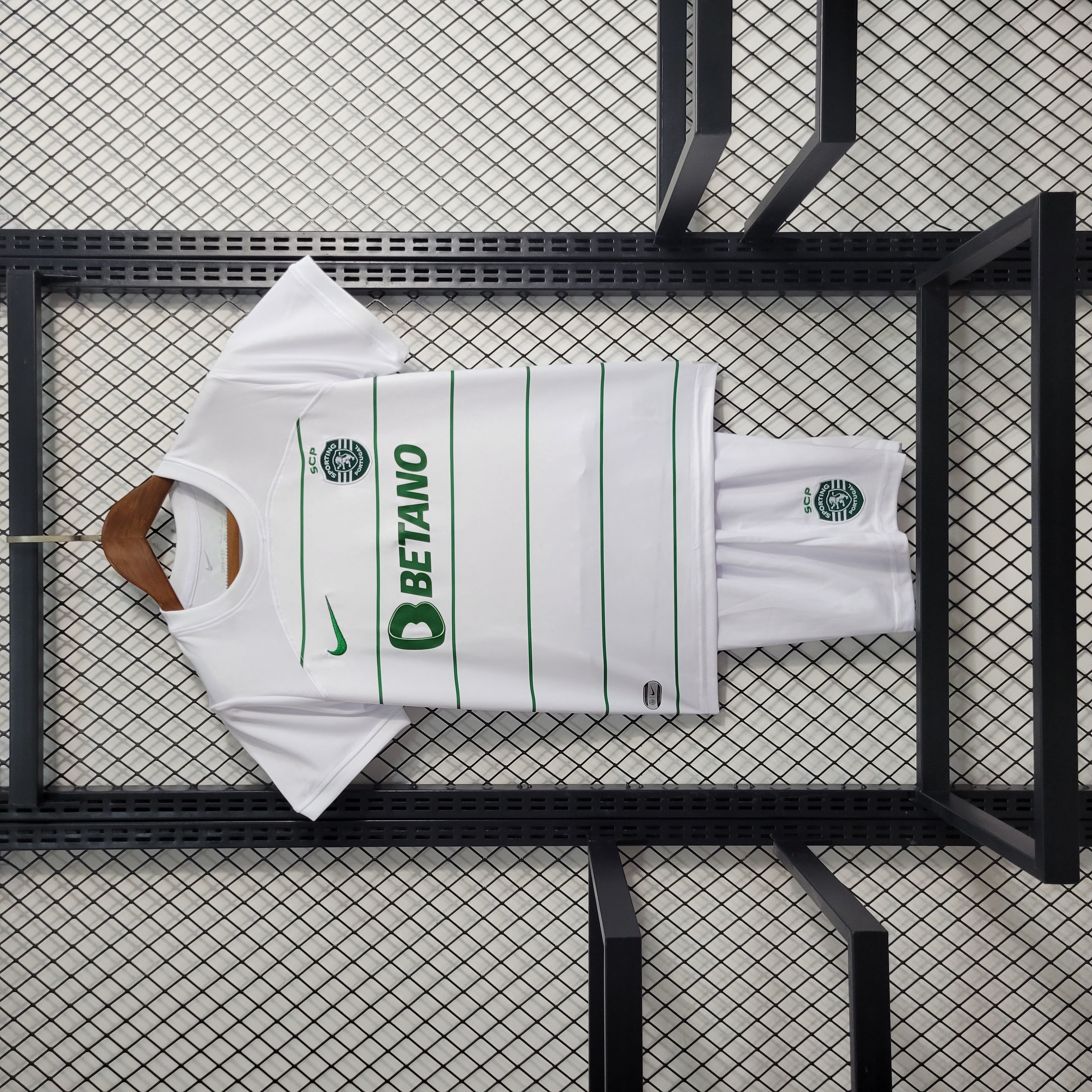 Sporting CP Portugal 23-24 Away Kids Kit